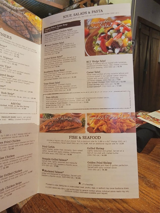 Colton's Steak House & Grill Restaurant Menu | Steaks, Ribs & Classic ...